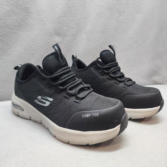 Skechers Work, Arch Fit-Ebinal SR Comp Safety Toe Women's Sneaker Size 6.5 Med - Picture 1 of 8